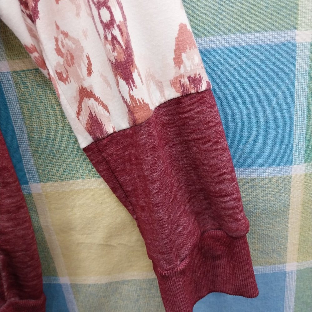 2468 Jeaniemade Size XL Upcycled Stretch Crewneck Tunic Top - Picture 2 of 5